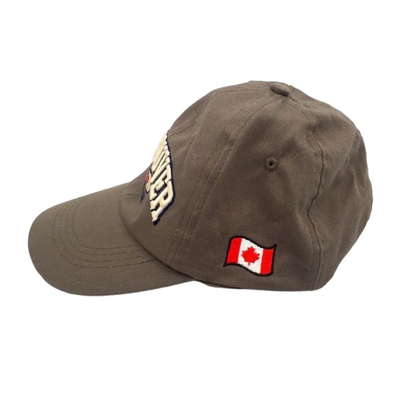Teepee🧢Vancouver Canada Green Strapback Cap - Picture 3 of 7